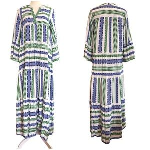 VALERIE KHALFON Paris, boho maxi dress, size 38